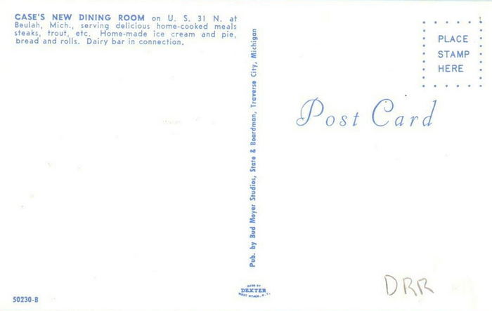 The Original Cherry Hut - Old Postcard For Case Restaurant (newer photo)